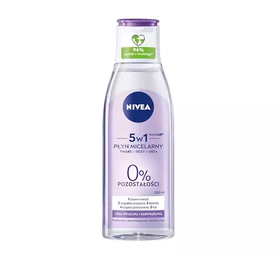 NIVEA MIZELLARWASSER EMPFINDLICHE HAUT 200 ML