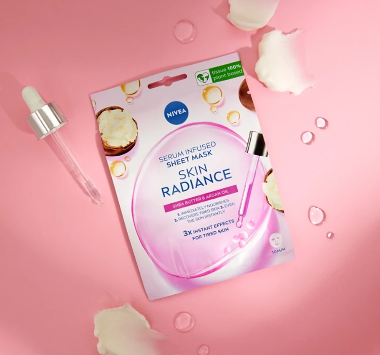 NIVEA NATURAL RADIANCE AUFHELLENDE TUCHMASKE