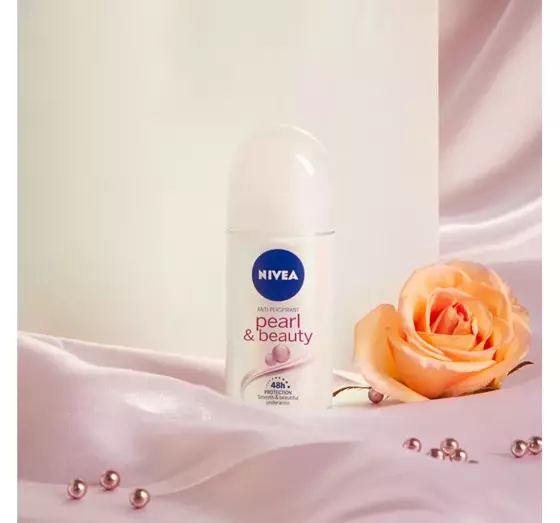 NIVEA PEARL & BEAUTY ANTI TRANSPIRANT ROLL ON 50ML