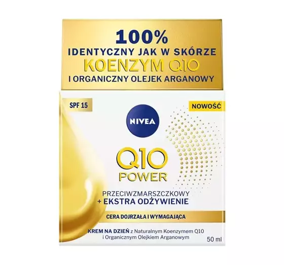 NIVEA Q10 POWER TAGESCREME ANTI FALTEN SPF15 50ML