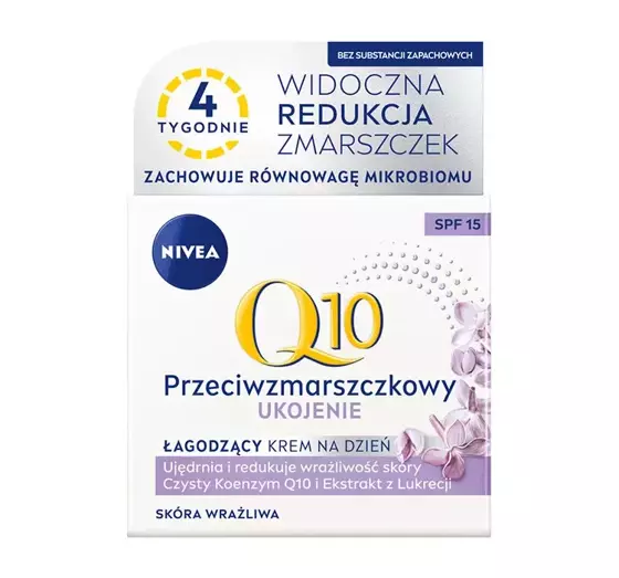 NIVEA Q10 POWER TAGESCREME GEGEN FALTEN FÜR EMPFINDLICHE HAUT SPF15 50ML