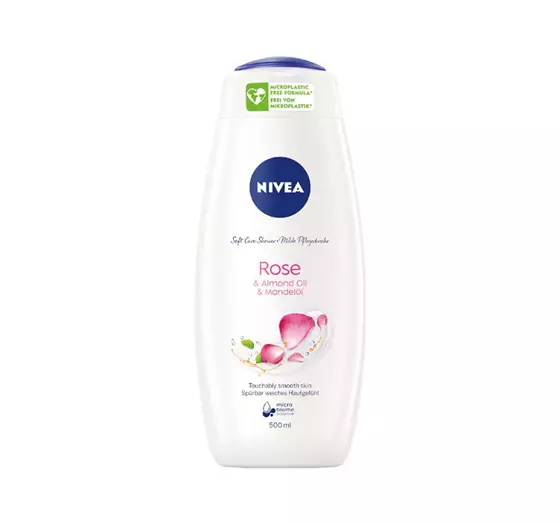 NIVEA ROSE & ALMOND OIL DUSCHGEL 500ML