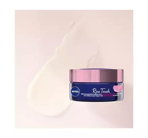 NIVEA ROSE TOUCH ANTI FALTEN NACHTCREME 50ML