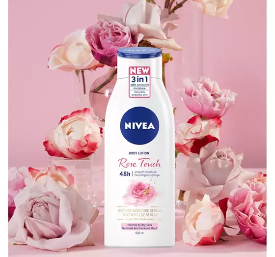 NIVEA ROSE TOUCH KÖRPERLOTION 400ML