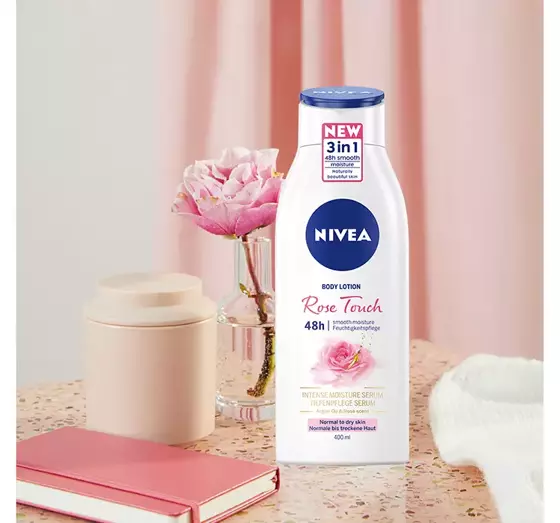 NIVEA ROSE TOUCH KÖRPERLOTION 400ML