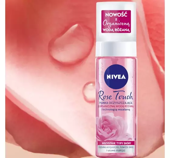 NIVEA ROSE TOUCH REINIGUNGSSCHAUM 150ML