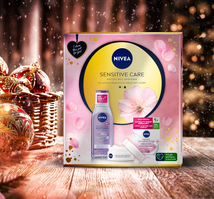 NIVEA SENSITIVE CARE KOSMETIKSET FÜR FRAUEN