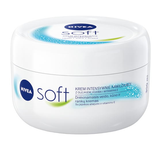 NIVEA SOFT INTENSIV FEUCHTIGKEITSSPENDENDE CREME 300ML