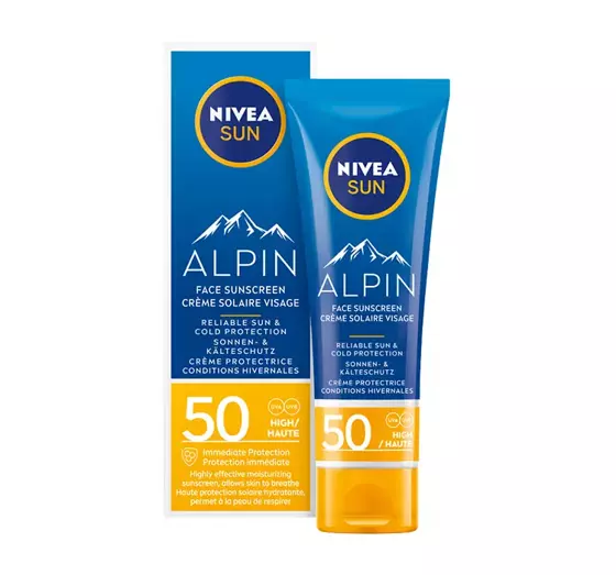 NIVEA SUN ALPIN GESICHTSCREME MIT HOHEM SONNENSCHUTZ SPF 50 50ML