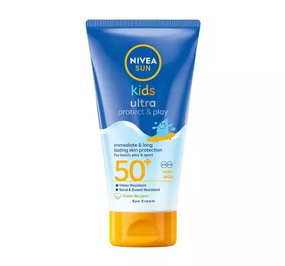 NIVEA SUN KIDS ULTRA PROTECT & PLAY SCHÜTZENDE SONNENLOTION FÜR KINDER SPF 50+ 150ML