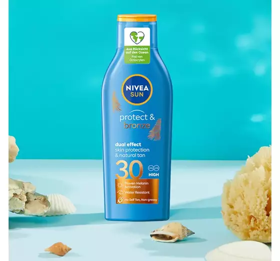 NIVEA SUN PROTECT & BRONZE TAN ACTIVATING SUN LOTION SPF 30 SONNENLOTION 200 ML