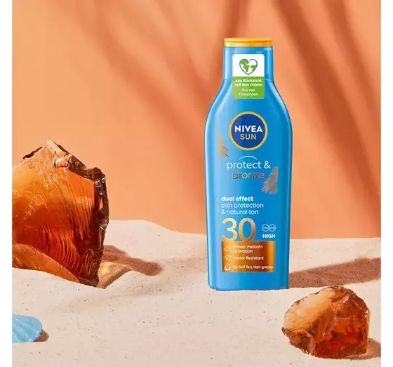 NIVEA SUN PROTECT & BRONZE TAN ACTIVATING SUN LOTION SPF 30 SONNENLOTION 200 ML