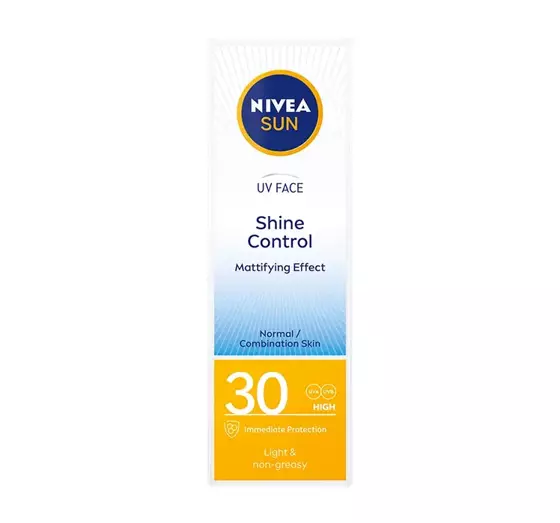 NIVEA SUN UV FACE SHINE CONTROL MATTIERENDE GESICHTSCREME SPF 30 50ML