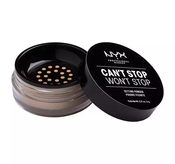 NYX PROFESSIONAL MAKEUP CAN'T STOP WON'T STOP FIXIERPUDER 03 MEDIUM 6G