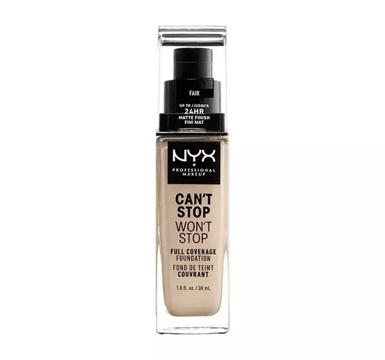 NYX PROFESSIONAL MAKEUP CAN'T STOP WON'T STOP FOUNDATION GRUNDIERUNG 01.5 FAIR 30ML