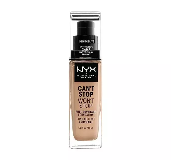 NYX PROFESSIONAL MAKEUP CAN'T STOP WON'T STOP GRUNDIERUNG 09 MEDIUM OLIVE 30ML