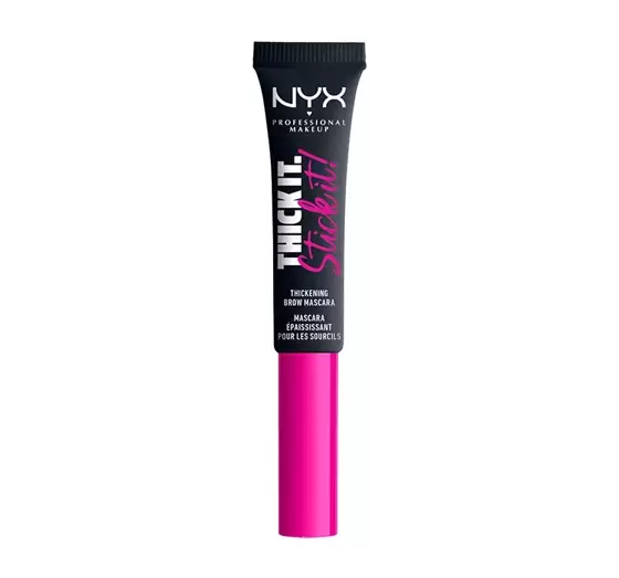 NYX PROFESSIONAL MAKEUP THICK IT STICK IT BROW AUGENBRAUEN-MASCARA 08 BLACK 7ML