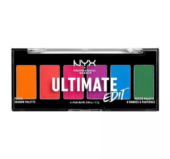 NYX PROFESSIONAL MAKEUP ULTIMATE EDIT PETITE PALETTE USPP02 BRIGHTS 6X1,2G