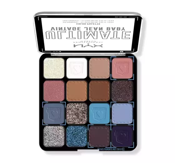 NYX PROFESSIONAL MAKEUP ULTIMATE LIDSCHATTENPALETTE VINTAGE JEAN BABY 12,8G