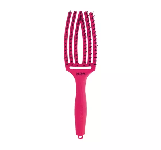 OLIVIA GARDEN FINGERBRUSH COMBO AMOUR HAARBÜRSTE HOT PINK