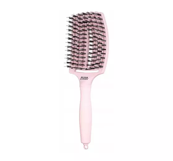 OLIVIA GARDEN FINGERBRUSH COMBO LARGE HAARBÜRSTE PASTEL PINK