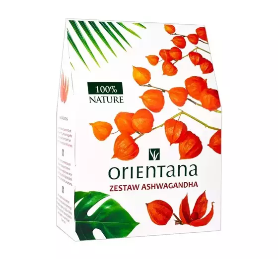 ORIENTANA ASHWAGANDHA SET ZUR GESICHTSPFLEGE VERJÜNGUNG UND REGENERATION 