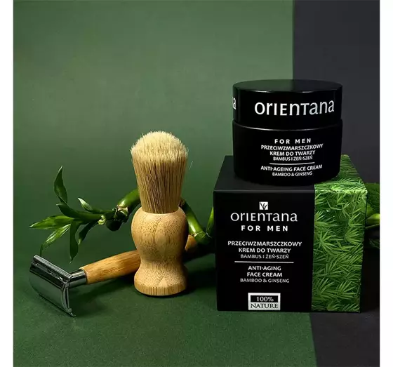 ORIENTANA FOR MEN ANTI-FALTEN-CREME FÜR MÄNNER BAMBUS UND GINSENG 50ML