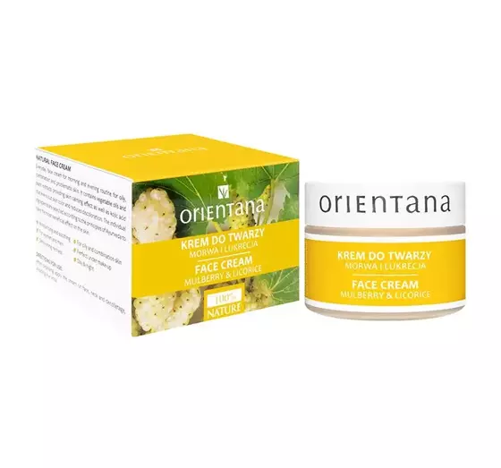 ORIENTANA GESICHTSCREME MAULBEERE LAKRITZE 40 G