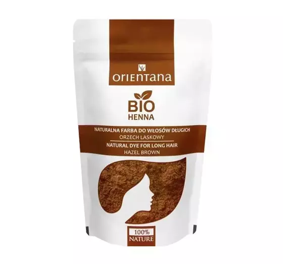 ORIENTANA HENNA BIO HASELNUSS 100 G