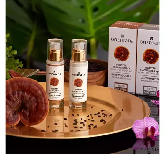 ORIENTANA REGENERIERENDER BOOSTER FÜR NACHT REISHI + LILA REIS 30ML