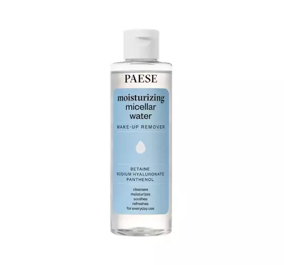 PAESE FEUCHTIGKEITSSPENDENDES MIZELLENWASSER ZUR MAKE UP ENTFERNUNG 200ML