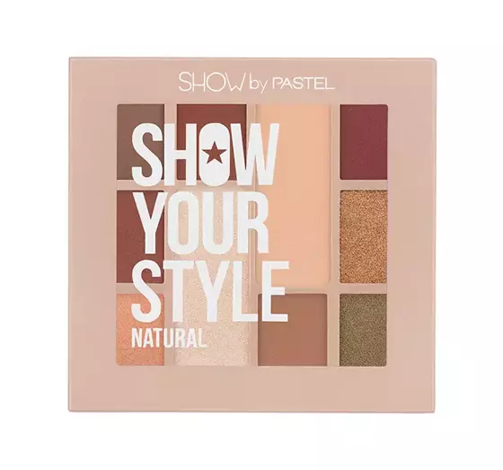 PASTEL SHOW YOUR STYLE LIDSCHATTENPALETTE NATURAL 15,9G