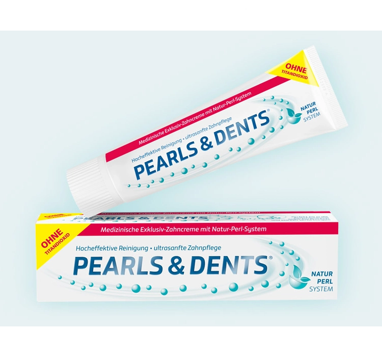 PEARLS & DENTS ZAHNCREME MIT MIKROGRANULA FÜR ZAHNSPANGETRÄGER 100ML