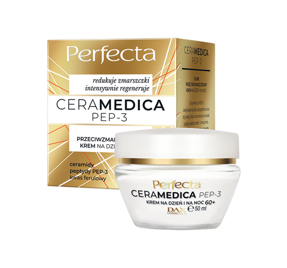 PERFECTA CERAMEDICA PEP-3 ANTI FALTEN CREME FÜR TAG UND NACHT 60+ 50ML