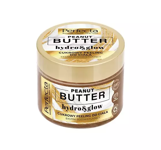 PERFECTA PEANUT BUTTER HYDRO & GLOWZUCKER KÖRPERPEELING 300G