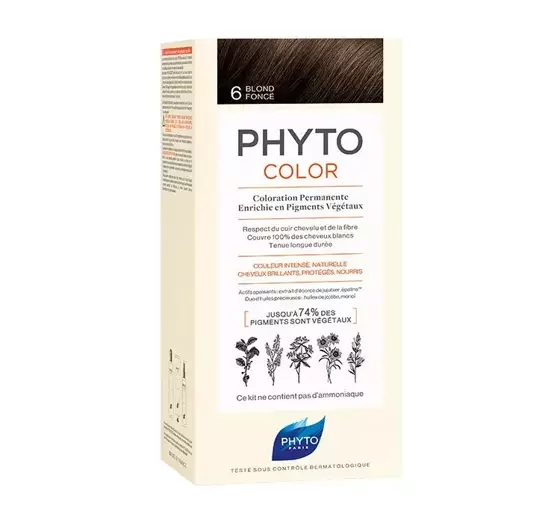 PHYTO PHYTOCOLOR HAARFARBE 6 DARK BLONDE