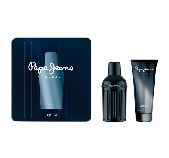 Pepe Jeans Addictive For Him Eau de Parfum Spray 100ml + Gel 100ml