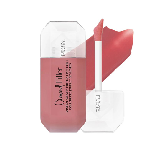 Physicians Formula Mineral Wear Diamond Filler Rouge und Lippenstift 2in1 Radiant Pink 7,3ml