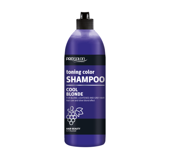 Prosalon Professional Cool Blonde Shampoo für blondes, graues und aufgehelltes Haar 500g