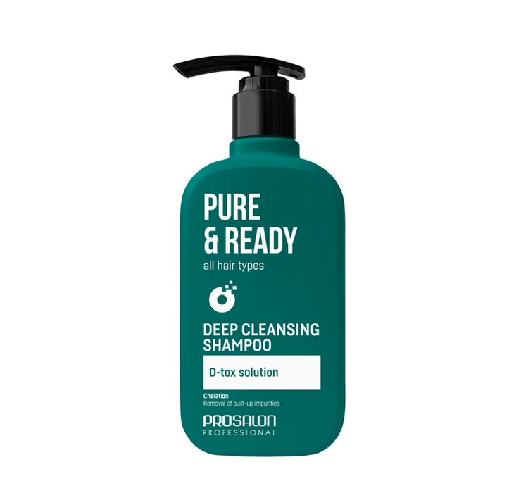 Prosalon Professional Pure & Ready tiefenreinigendes Haarshampoo 375ml