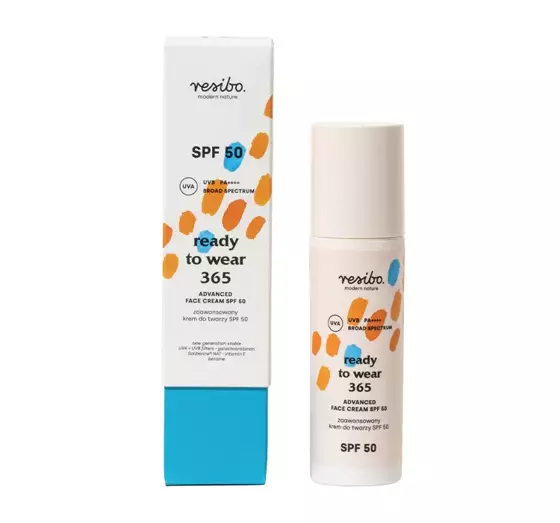 RESIBO READY TO WEAR 365 FORTGESCHRITTENE GESICHTSCREME SPF50 50ML