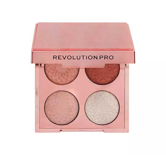 REVOLUTION PRO ETERNAL ROSE EYE QUAD LIDSCHATTENPALETTE VELVET HAZE 3,2G