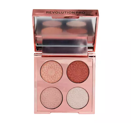 REVOLUTION PRO ETERNAL ROSE EYE QUAD LIDSCHATTENPALETTE VELVET HAZE 3,2G