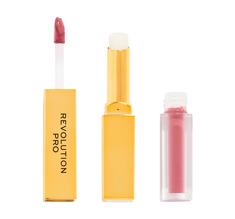 REVOLUTION PRO SUPREME STAY 24H LIP DUO LIPPENSTIFT 2IN1 SECLUSION 1ML + 1,5G