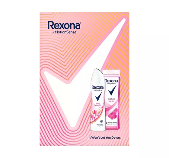 REXONA SEXY BOUQUET + ORCHID FRESH GEL + ANTITRANSPIRANT SET