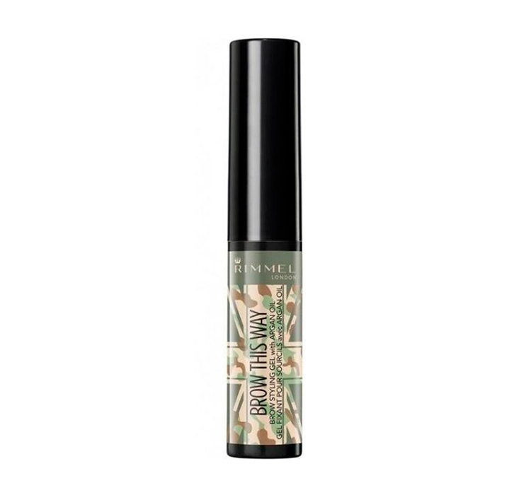 RIMMEL BROW THIS WAY CAMO COLLECTION AUGENBRAUENGEL 004 CLEAR 5ML