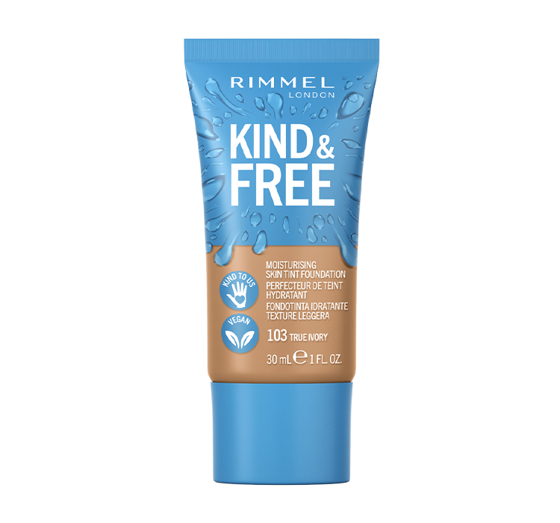 RIMMEL KIND & FREE GRUNDIERUNG 103 TRUE IVORY 30ML