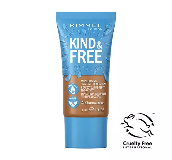 RIMMEL KIND & FREE GRUNDIERUNG 400 NATURAL BEIGE 30ML