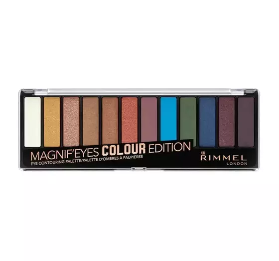 RIMMEL MAGNIFEYES PALETTE 004 COLOUR EDITION 14,16G