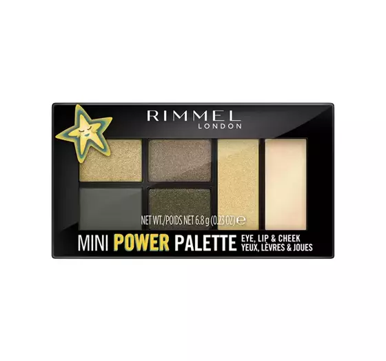 RIMMEL MINI POWER MEHRZWECKPALETTE FÜR MAKE UP 005 BOSS BABY 6,8G